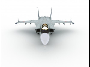 combat fighter mig 31 Modello 3D