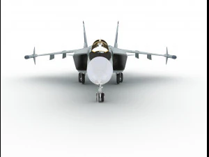 combat fighter mig 31 3D Model
