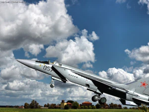 combat fighter mig 31 3D Model