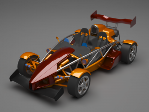 ariel atom v8 3D Model