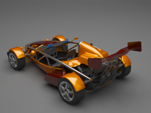 ariel atom v8 Modelo 3D
