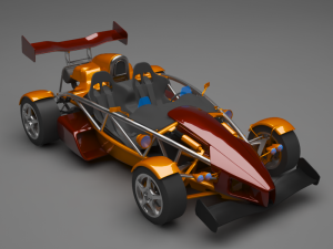 ariel atom v8 Modelo 3D