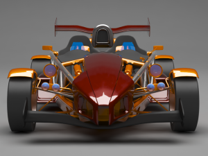 ariel atom v8 Modelo 3D