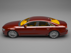 audi a8 3Dモデル
