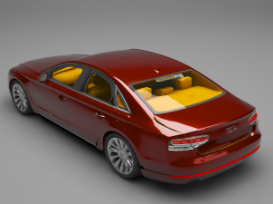 audi a8 3Dモデル