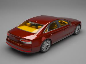 audi a8 3Dモデル