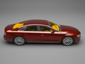 audi a8 3Dモデル