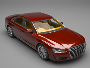 audi a8 3Dモデル