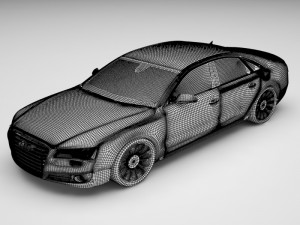 audi a8 3Dモデル