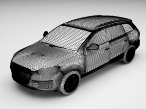 audi q7 3D Model