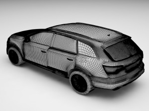 audi q7 3D Model