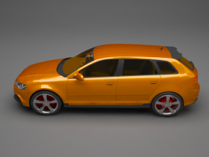 audi rs3 3D-Modell