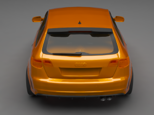 audi rs3 3D-Modell