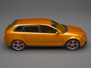 audi rs3 3D-Modell