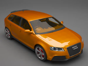 audi rs3 3D Model