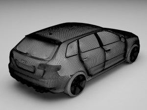 audi rs3 3D-Modell