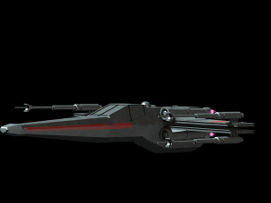 starfighter model 3D Модель