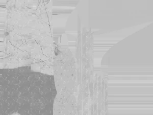 ascia di pietra primitiva Modello 3D