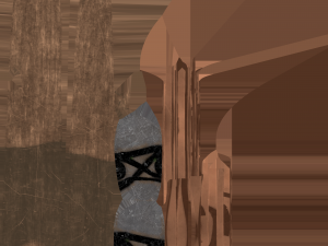 primitive stone axe 3D Model