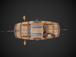 the first russian submarine 3D Model
