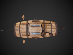 the first russian submarine 3D Model