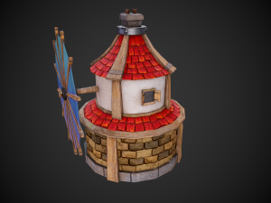 the mill Modelo 3D