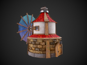 the mill Modelo 3D