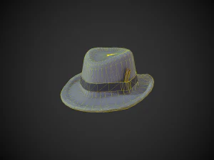 fedora hat 3D Model