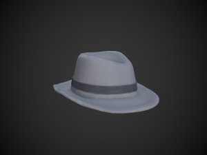 fedora hat Model 3D