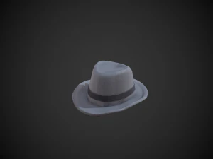 fedora hat 3D Model