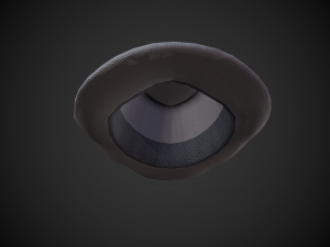 fedora hat Model 3D