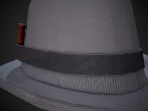 fedora hat 3D Model