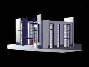 a building 3D Model