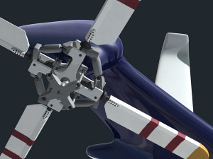 aw139 helicopter Modelo 3D