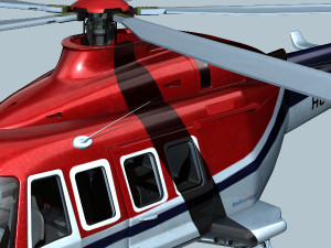 aw139ab139 agustawestland 3D Модель