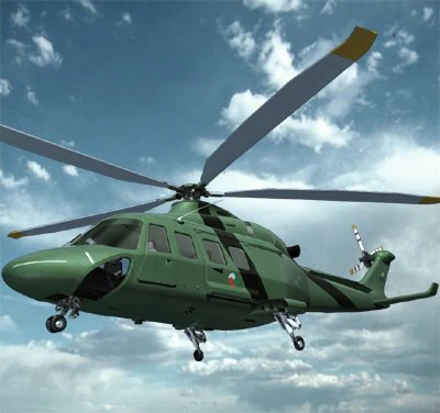 aw139ab139 helicopter 3D Model .c4d .max .obj .3ds .fbx .stl .blend 