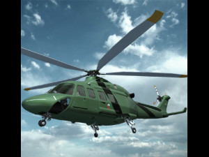 aw139ab139 helicopter 3D Model