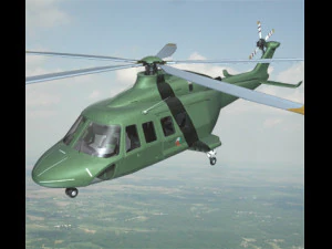 aw139ab139 helicopter 3D Model