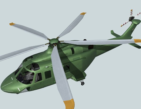 aw139more accurate 3D Model .c4d .max .obj .3ds .fbx .stl .blend 