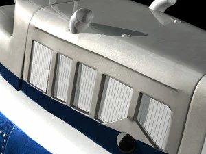 bell206 jetranger helicopter 3D Model