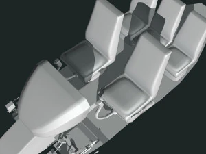 bell206 jetranger helicopter 3D Model