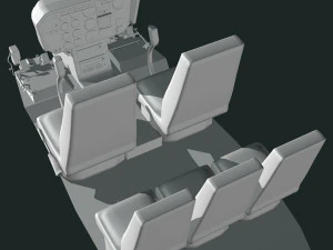 bell206 jetranger helicopter 3D Model