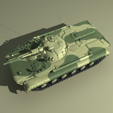 bmp3 russian apc Model 3D .c4d .max .obj .3ds .fbx .stl .blend 