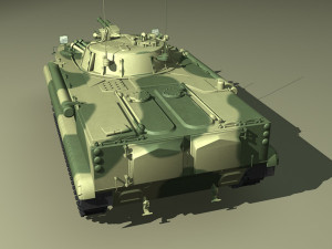 bmp3 russian apc Model 3D