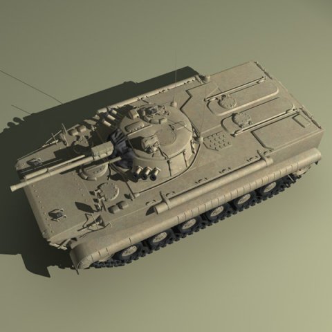 bmp3 russian apc2 3D 모델 .c4d .max .obj .3ds .fbx .stl .blend 