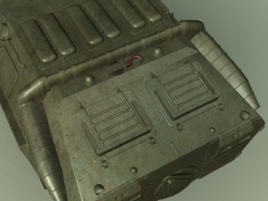btr70 armored personnel carrier soviet 3D Model