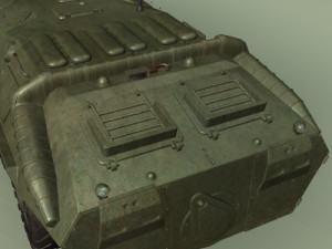 btr70 armored personnel carrier soviet 3D Model