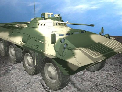 btr90 armored personnel carrier russia 3D Model .c4d .max .obj .3ds .fbx .stl .blend 