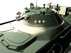 btr90 armored personnel carrier russia 3D Model