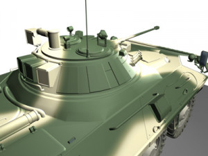 btr90 armored personnel carrier russia 3D 模型